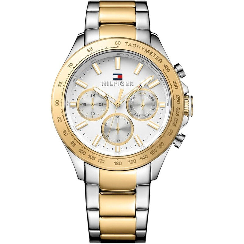 1791226 Gold Plated Multifunction Quartz Watch