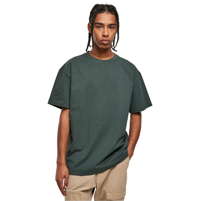 Zware Oversized T-shirt Flesgroen M