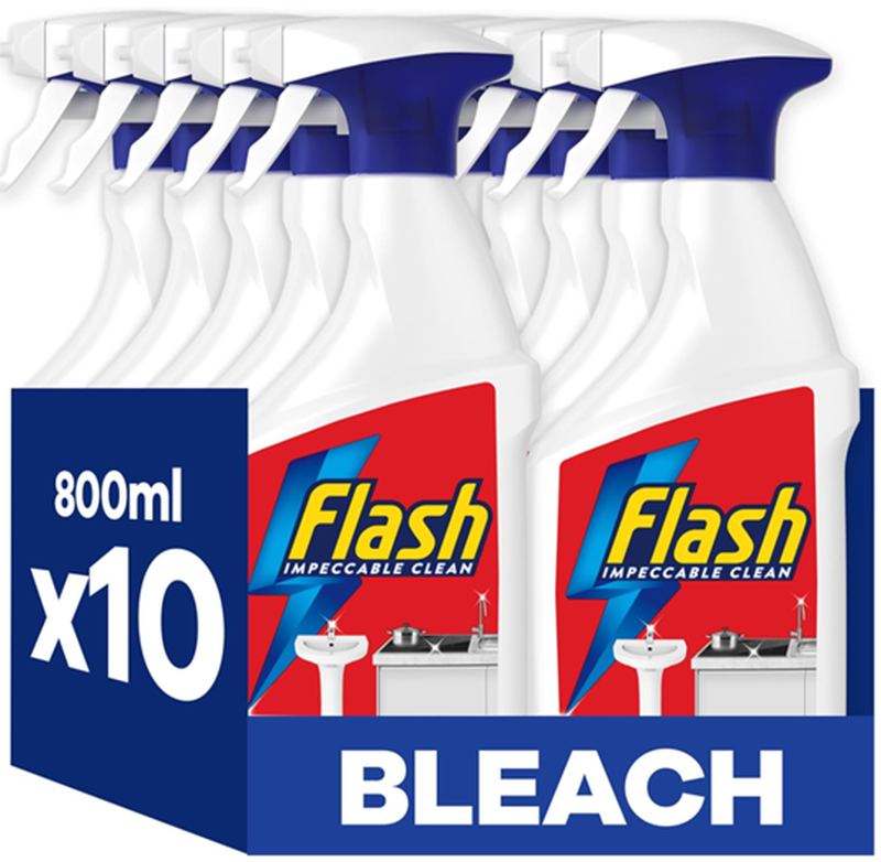 Flash Spray Bleach 800ml (10x800ml)