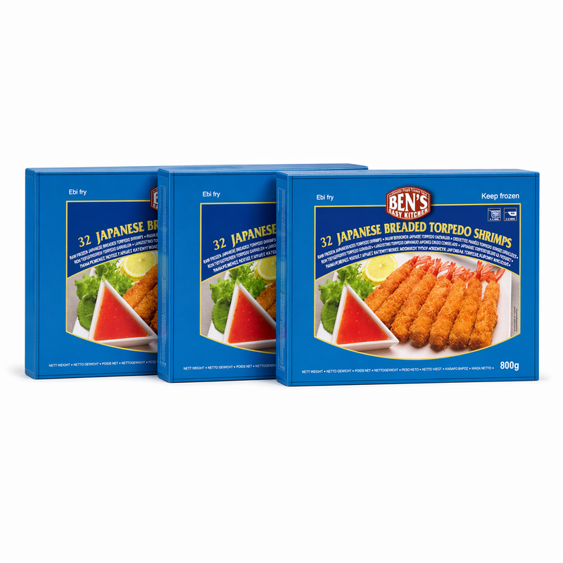 BML Ben's Easy Kitchen Japanse Ebi Fry Torpedo – 3 x 800 g