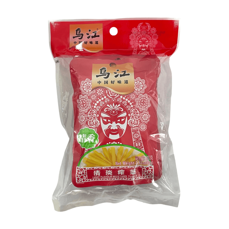 Wu Jiang Light Wujiang - Pickled Mustard Tubers (Fragrant) 80G*4