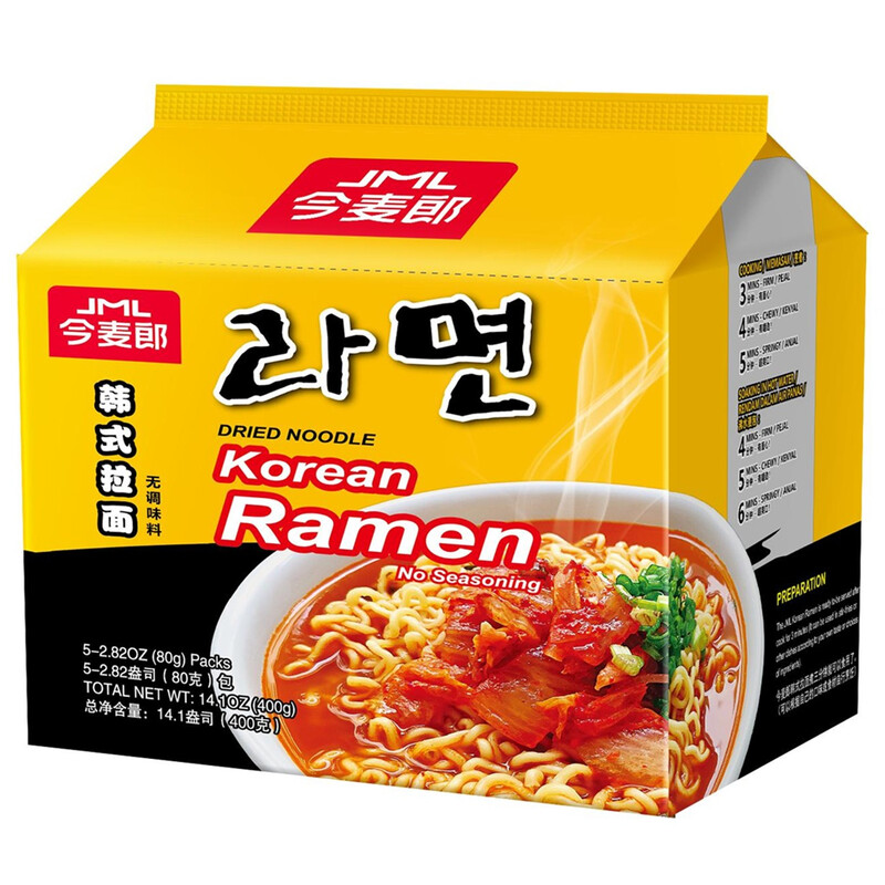Jin Mai Lang koreanische Ramen (ohne Gewürz) 80g*5