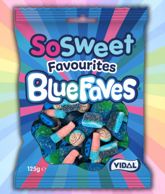 SoSweet BlueFaves Sweets Bag 125g
