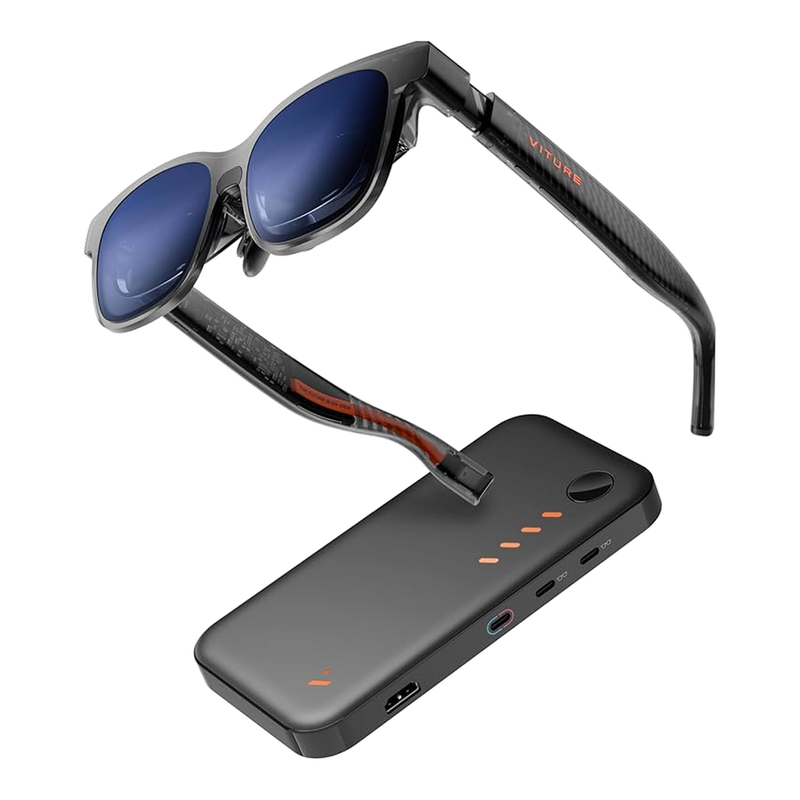 VITURE Luma XR-Brillen & Pro Mobile-Dockingstation-Bundle, Erstes immersives XR-Erlebnis für Switch 2, Koop-Streaming, Laden während des Spielens & alle HDMI-/USB-C-Eingänge