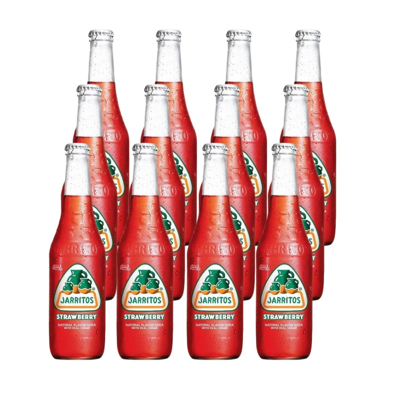 Mexican Soda Strawbery 370ml X 12