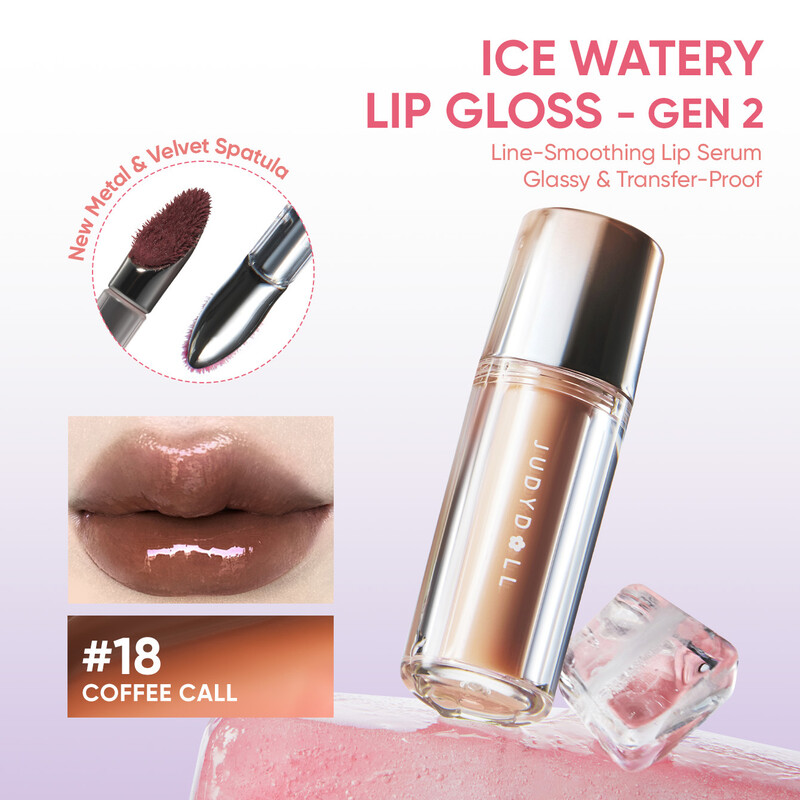 Judydoll waterige lipgloss dubbele glans 18