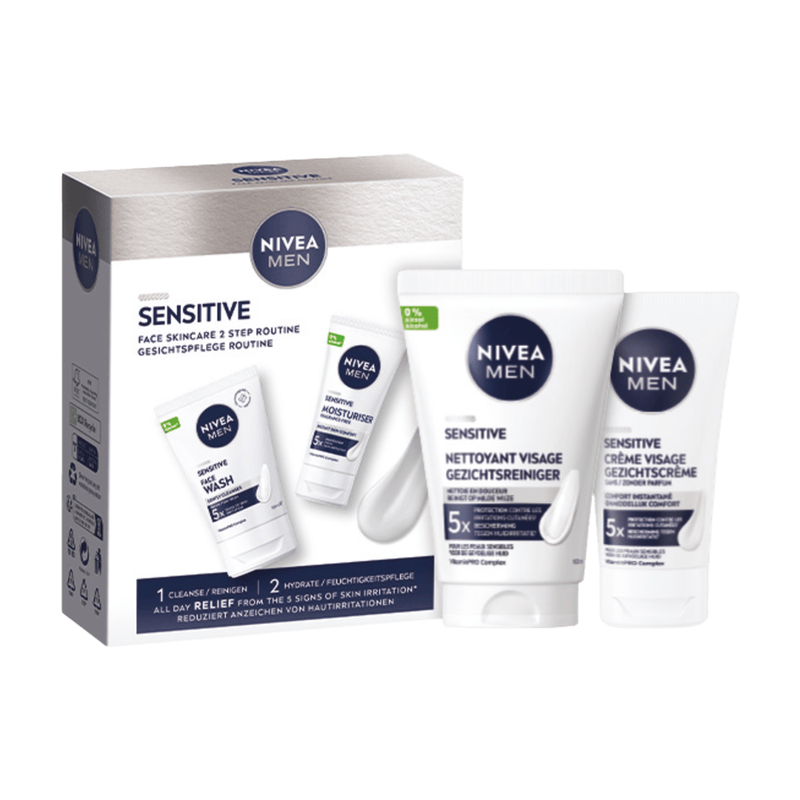NIVEA MEN Senstive Face Skincare geschenkset
