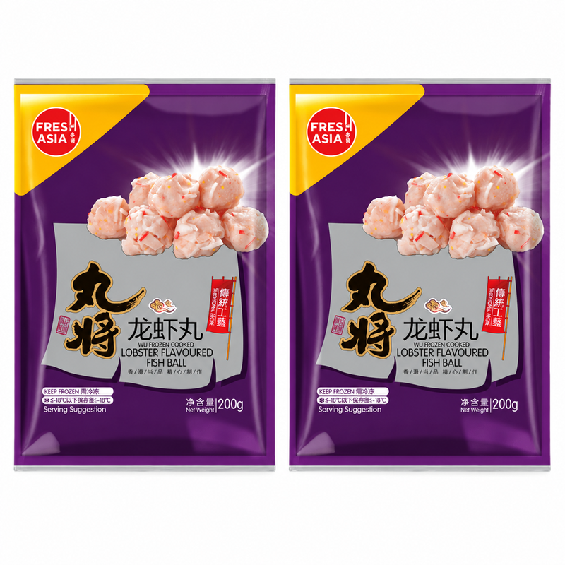 FRESHASIA visballetjes met kreeftsmaak 200 g — 2-pack