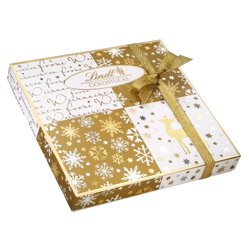 Lindt Gold Pieces Pralinen Schokoladenbox 180 g