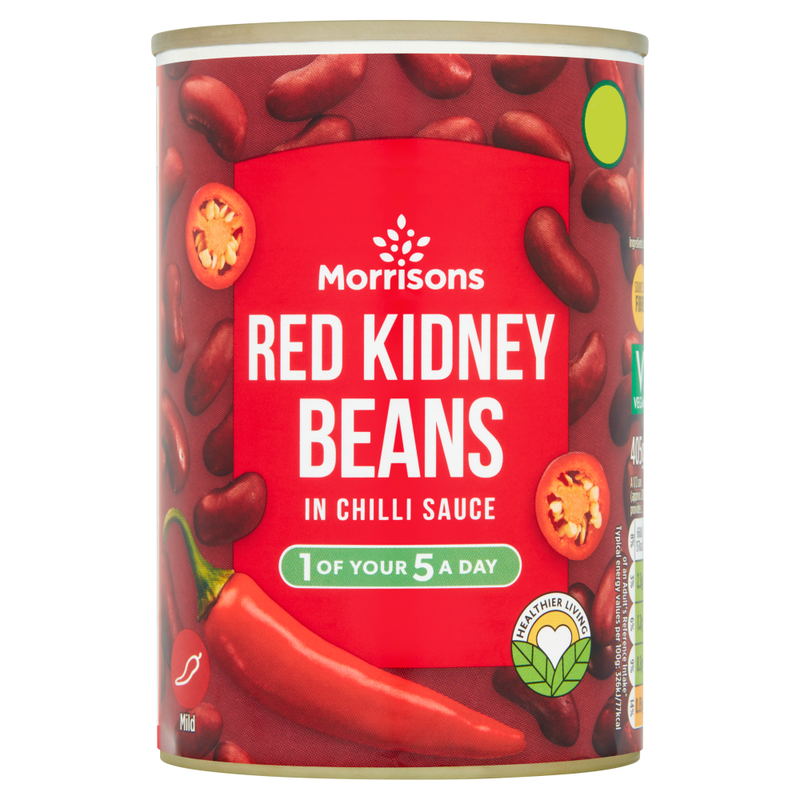 Morrisons Red Kidney Beans Chilli Sauce 405G