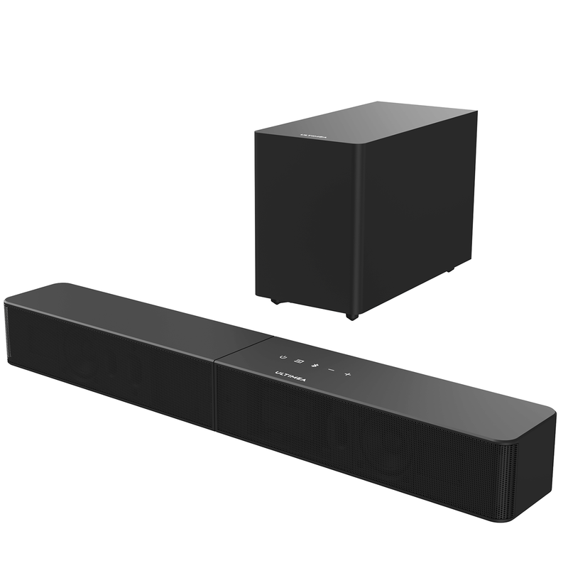 ULTIMEA Poseidon R3T Soundbar mit kabellosem Subwoofer, 2.1-Kanal 240W für TV, Bluetooth 6.0, App-Steuerung, HDMI