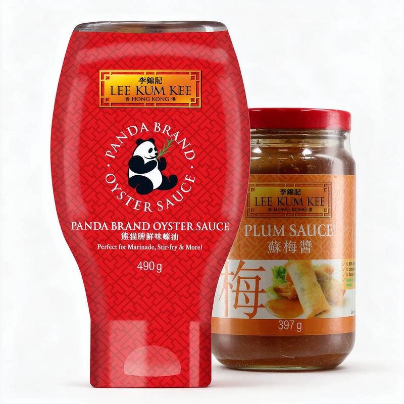 Quetschflasche Austernsauce und Pflaumensauce Kombipack