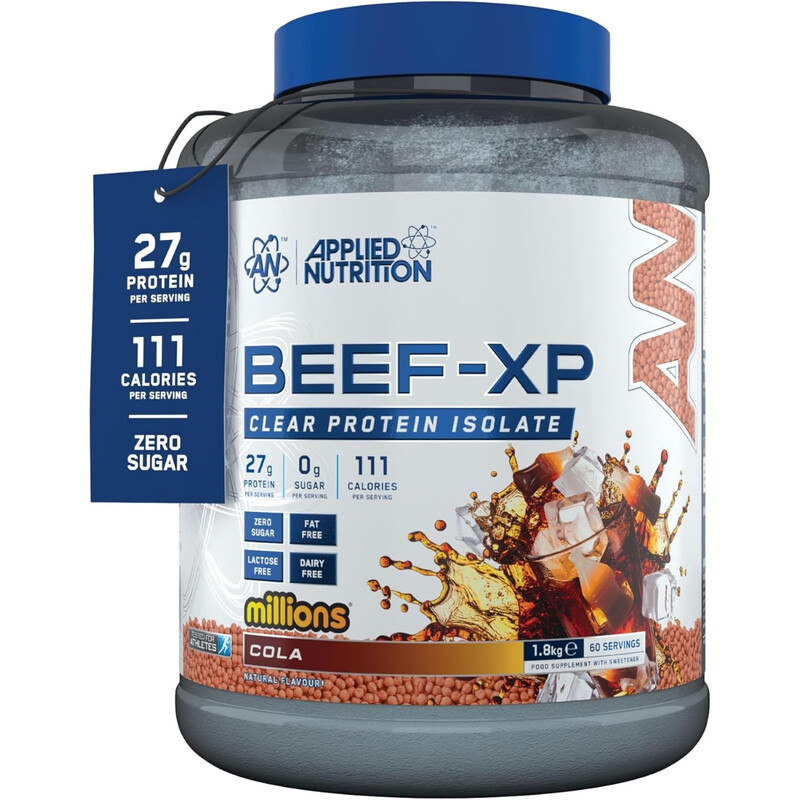 Applied Nutrition Beef-Xp Beef Protein Nutrition Powder Cola Millions Flavour - 1.8Kg