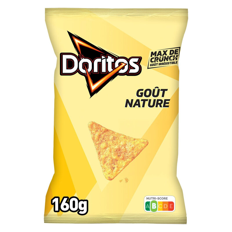Chips Tortilla Doritos MO3168930173250 – Goût Nacho Cheese, 250g