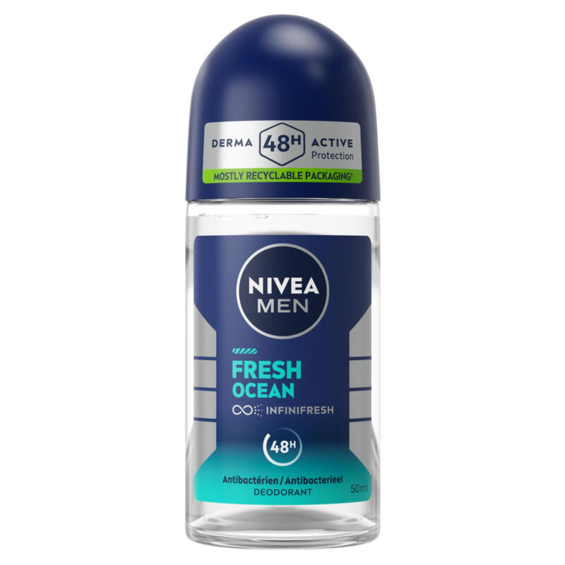 Nivea men déodorant 48h fresh ocean 50ml - vue 2