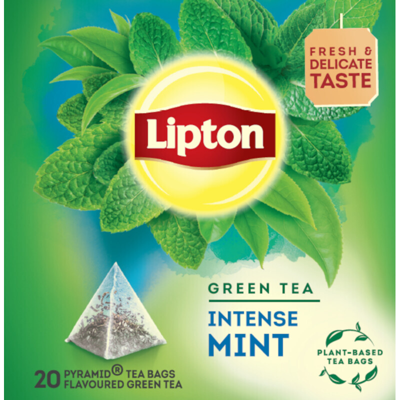Lipton Groene Intense Munt Thee - 20 pcs