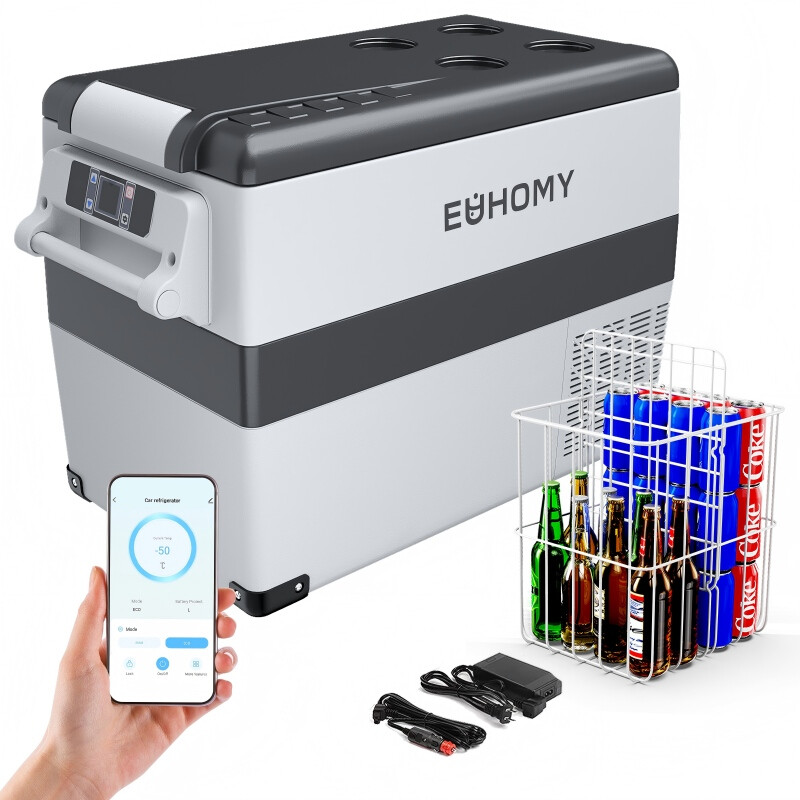 40L Kompressor Kühlbox [-20℃~20℃] | 15-Min Schnellkühlung| APP Steuerung| ECO-Modus (