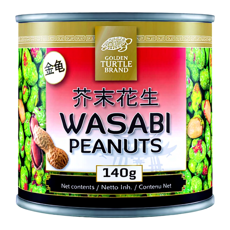 Golden Turtle for Chefs Erdnüsse mit Wasabi überzogen 140 g