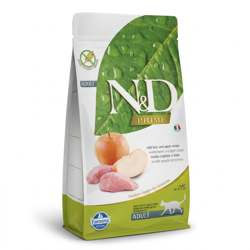 Farmina N&D Prime Kattenvoer Wildzwijn 1,5 kg