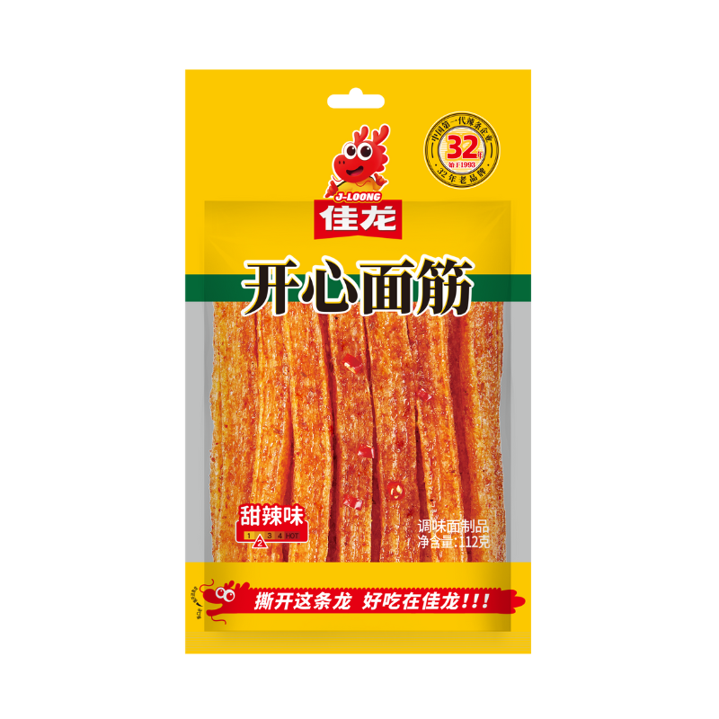 Jia Long Gluten-Nudeln (Süß & Scharf) 112 g