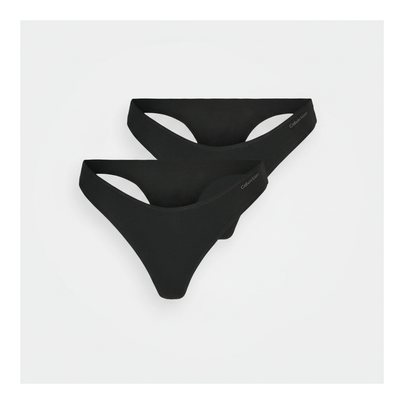 Calvin Klein Unterwäsche 3Er Pack String - Schwarz 2XL