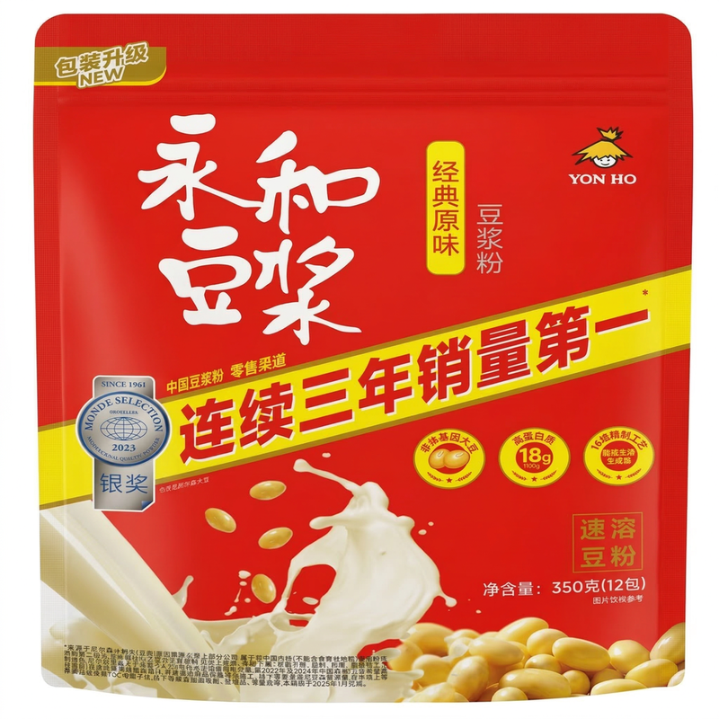 【Verkoeling】YON HO Sojamelkpoeder Original smaak 350 g