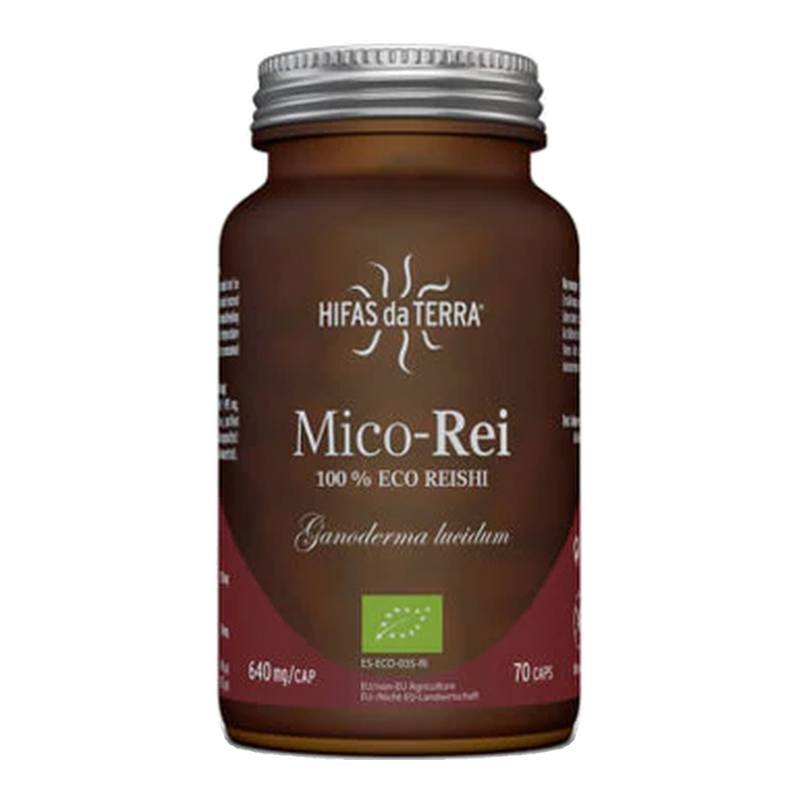 Hifas Da Terra Mico-Rei Organic Reishi Immune Support Capsules - 70 Capsules