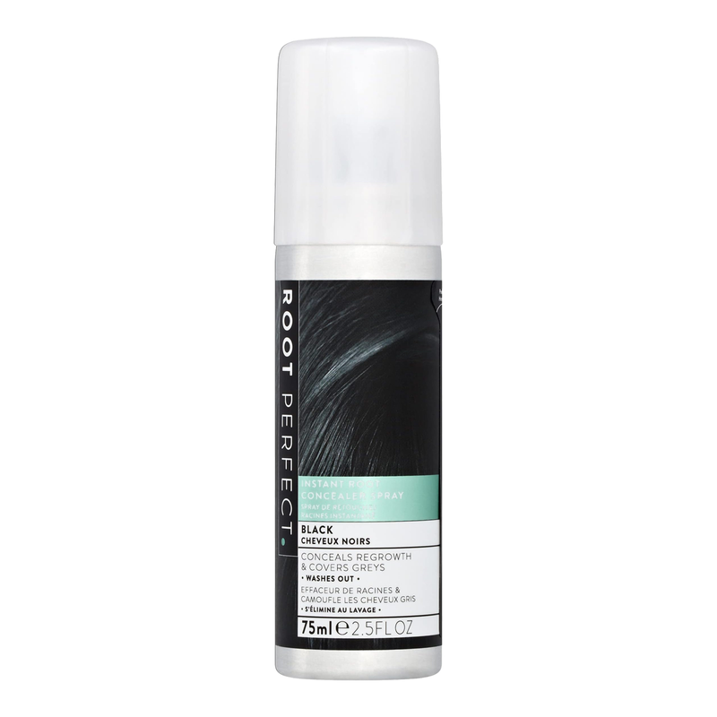 Root Perfect Black Instant Root Concealer Spray 75Ml
