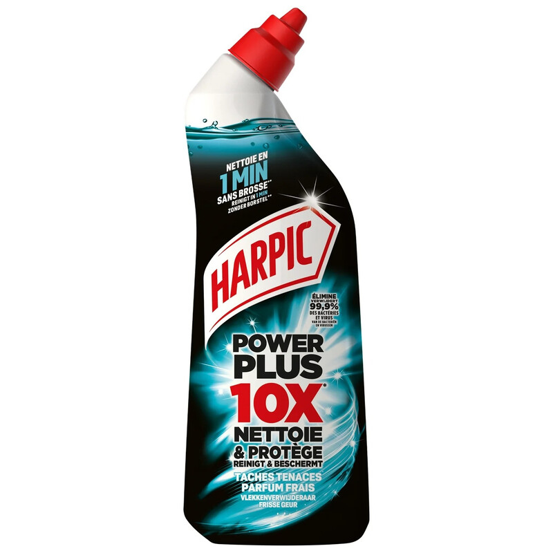 Gel Wc Power Plus Parfum Frais Harpic Le Flacon De 750ml