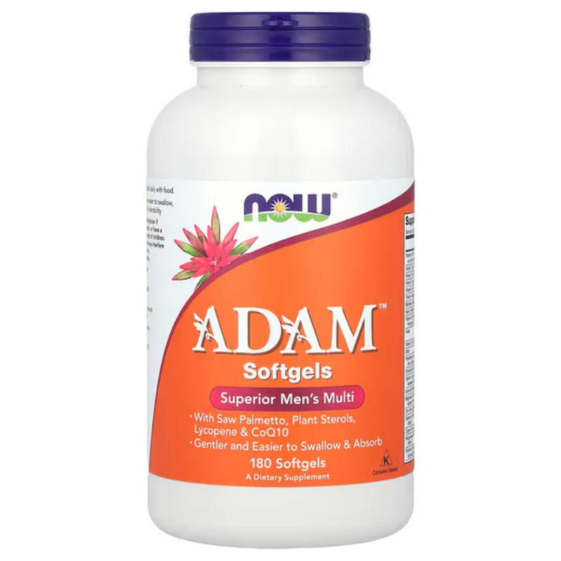 Multivitamin for Men ADAM Daily Health - 180 Softgels