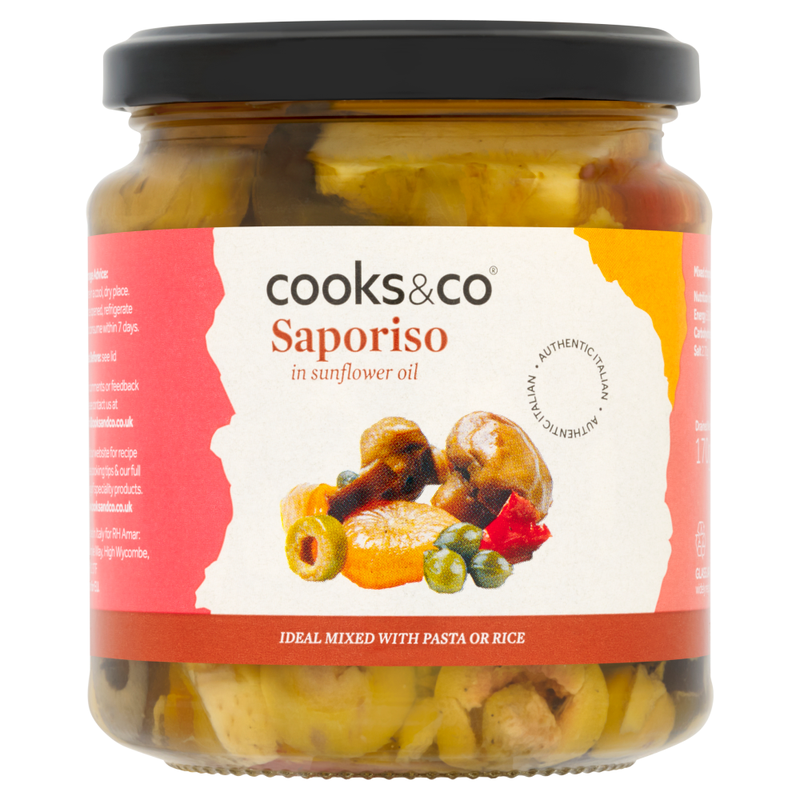 Saporiso Mixed Veg in Oil 280g