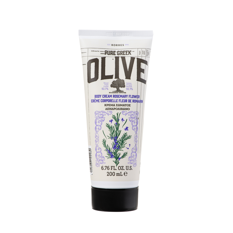 Rosemary Flower Pure Greek Olive Body Cream 200ml