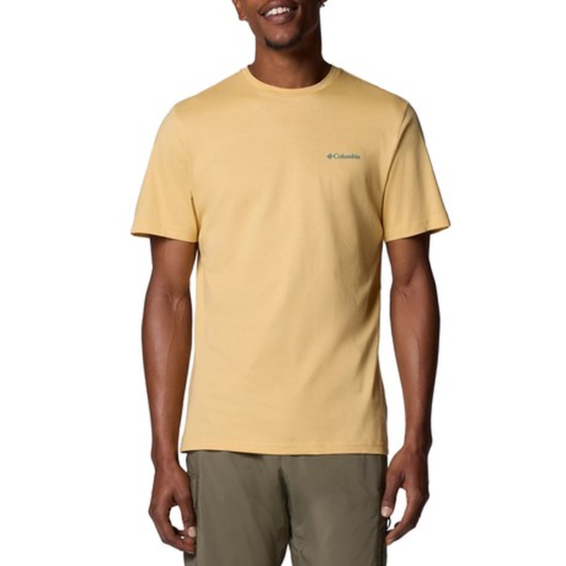 Columbia Men's Rapid Ridge Ii Organic Cotton T-Shirt - Sand Dune