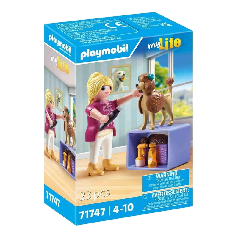 PLAYMOBIL My Life 71747 Hundefriseur