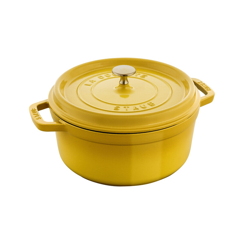 Staub La Cocotte Cocotte, 24 cm | Citron | rund | Gusseisen