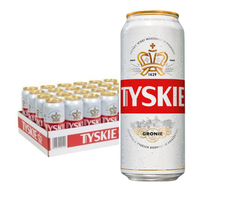 TYSKIE Bier 24 x 50 cl