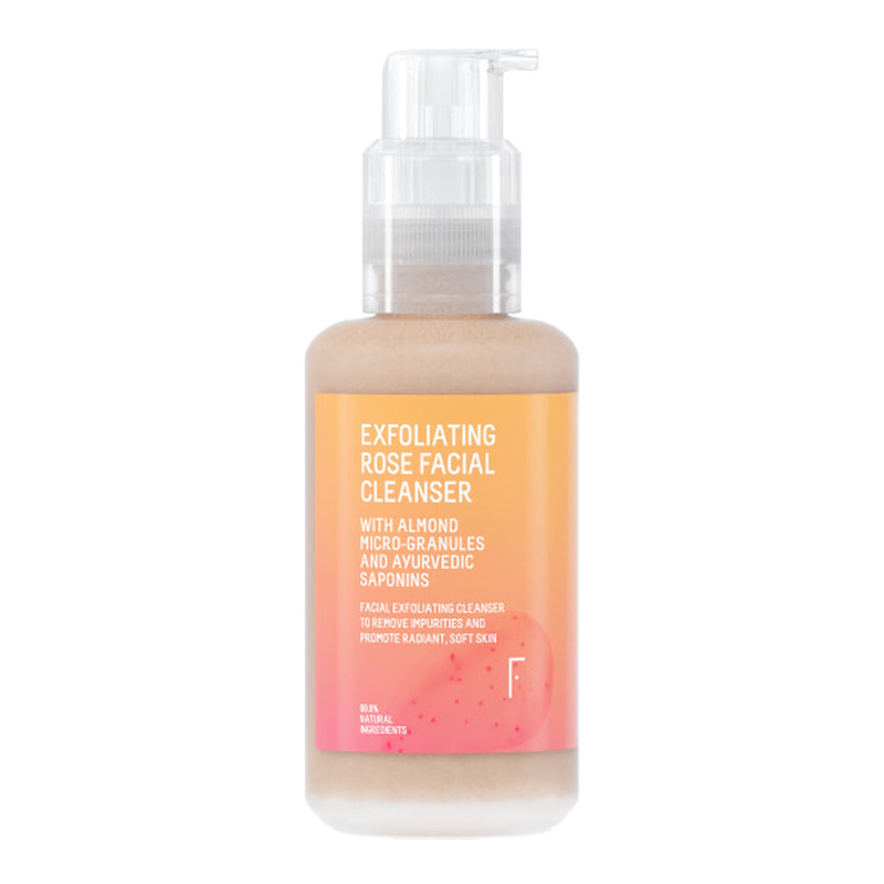 Freshly Cosmetics Exfoliërende Gezichtsreiniger met Roos 100 ml