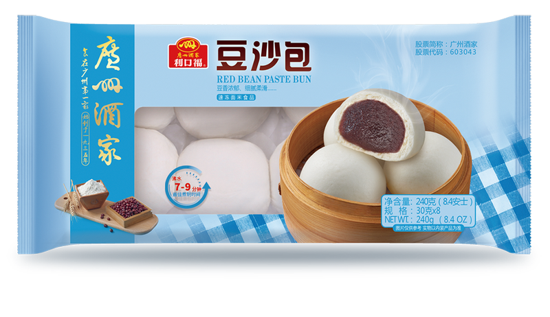 Guangzhou Restaurant red bean bun, 240g