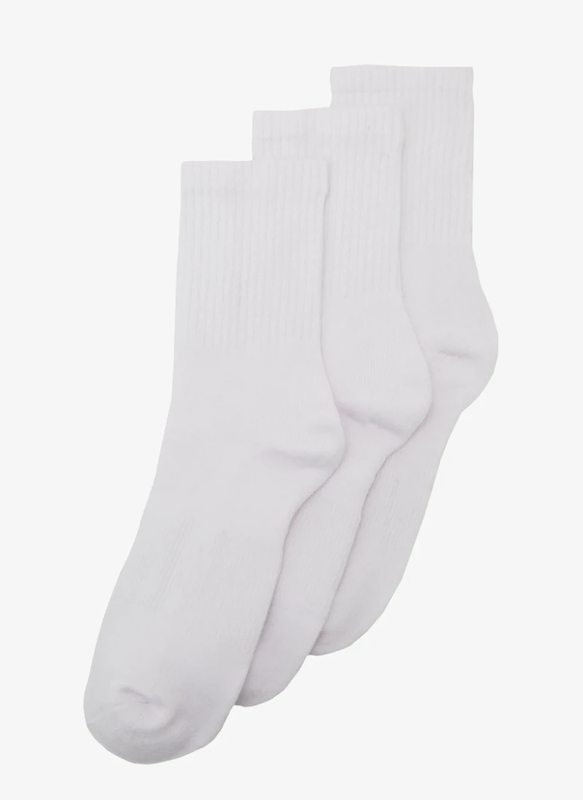 Urban Classics sportsocken 3-pack wit 47-50