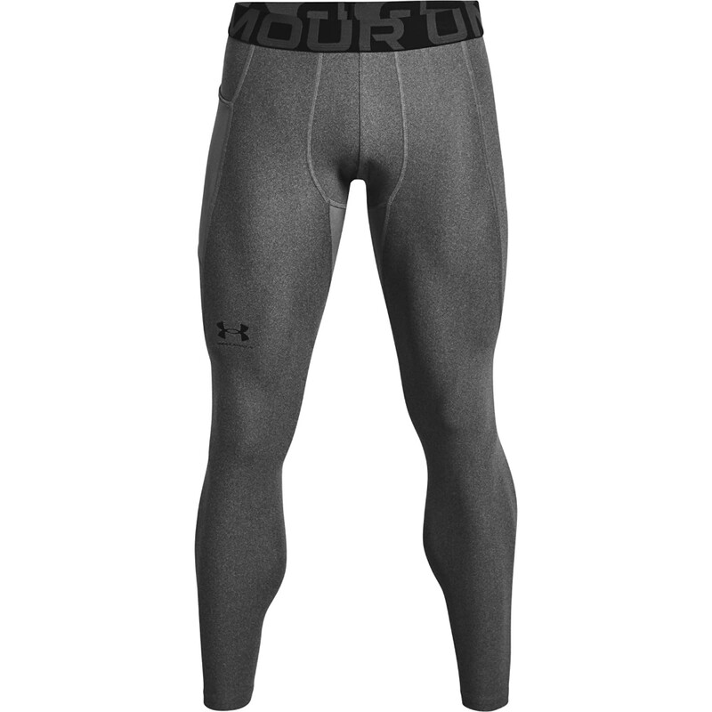 HeatGear Men's Leggings Carbon Heather S