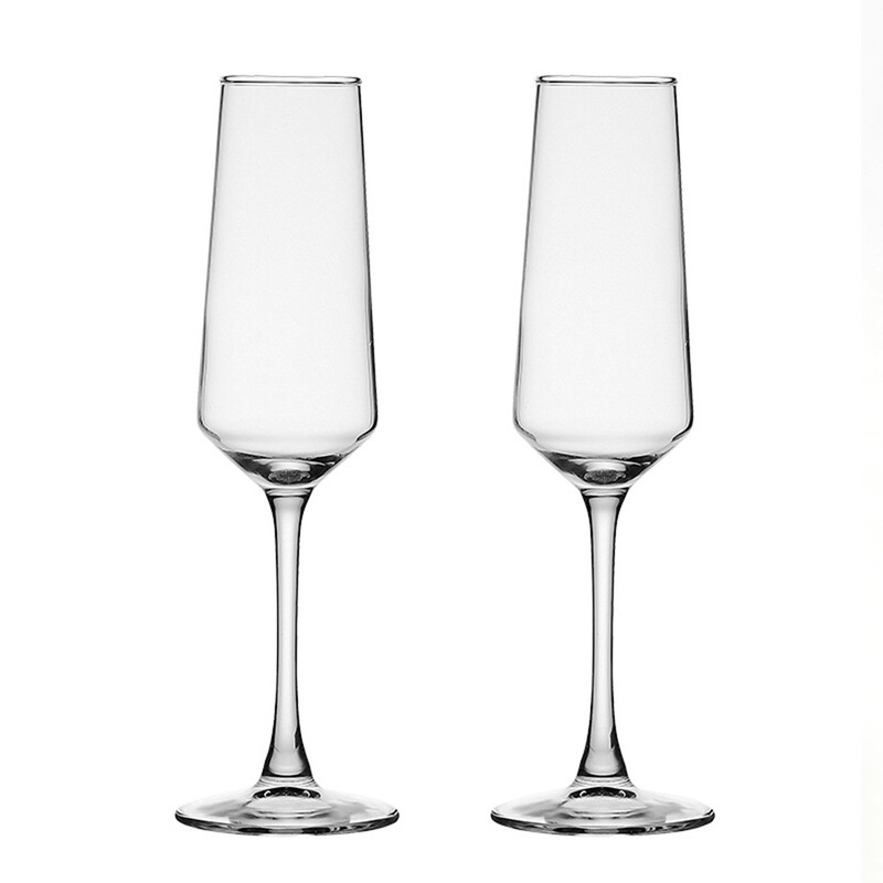 x transparent glass wine glasses Suitable for Celebrations, Weddings & Parties,175ml