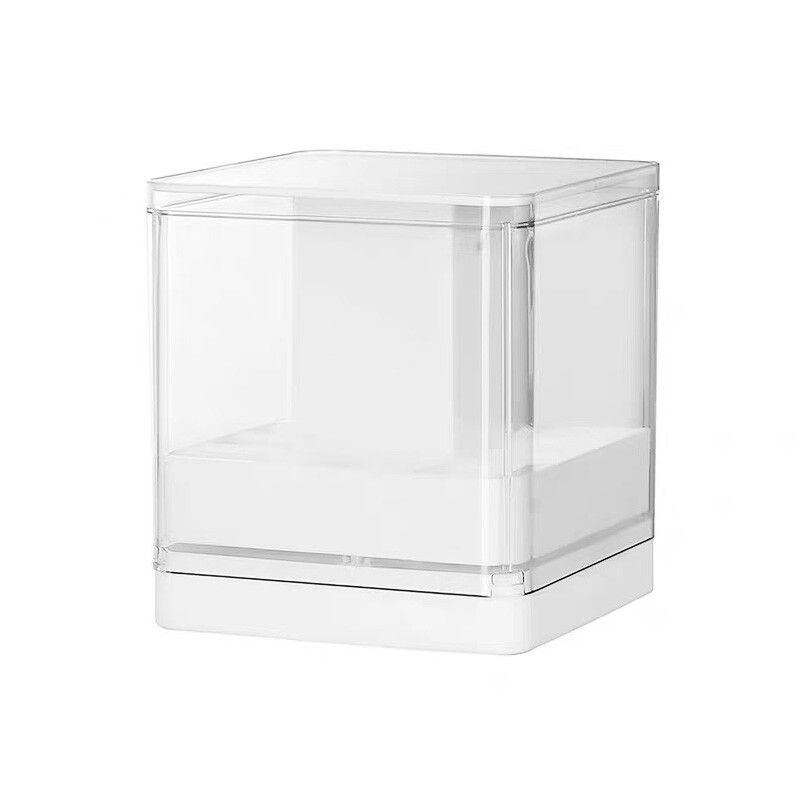 JORDAN&JUDY Lifting Lipstick Opbergtray, Transparante Cosmetica-Organizer voor Lippenstiften en Nagellakken, Wit