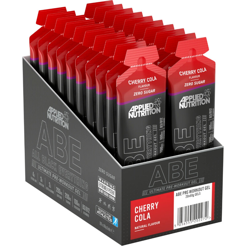 Applied Nutrition ABE Pre Workout Energy Gel Cherry Cola Smaak - 20 x 60 ml