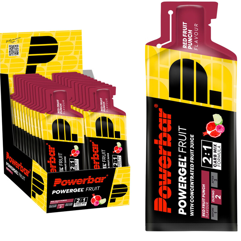 POWERBAR PowerGel Fruit Red Fruit 24x Gels