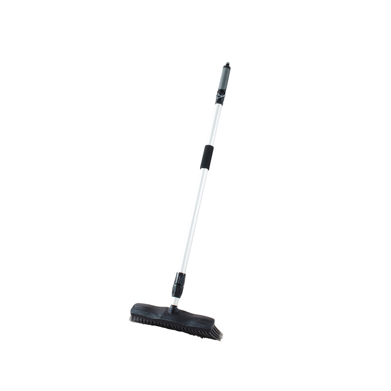 Addis Rubber Broom - Metallic Grey