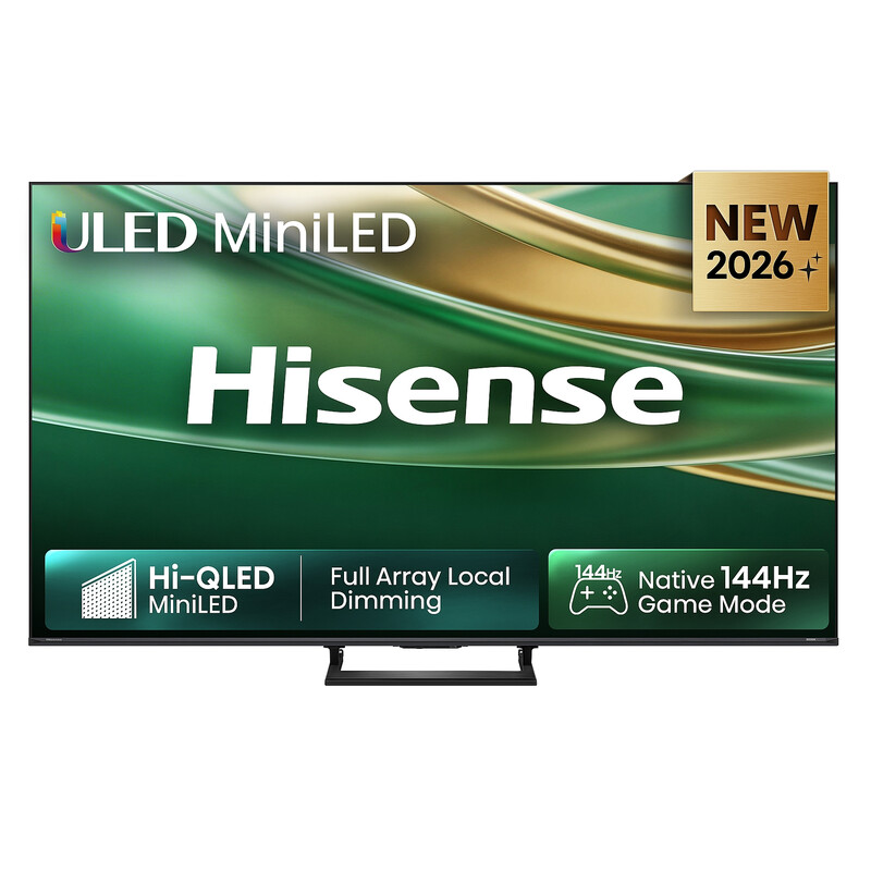 Hisense 85E8s 85 Zoll 4K Ultra Hd Mini-Led Smart-Tv, 144 Hz Bildwiederholfrequenz, Vidaa, Dolby Vision Iq & Atmos, Schwarz