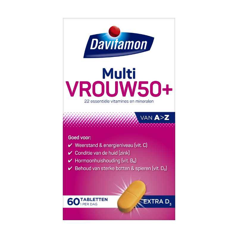 Davitamon Multi Vrouw 50+ 60 ST