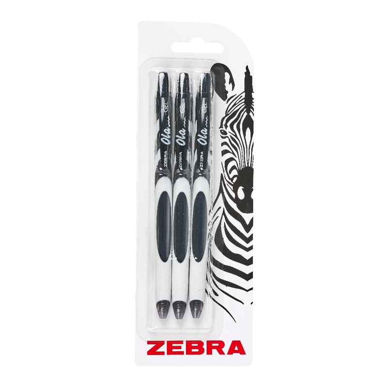 Ola Gel 3 Pack Black Ink