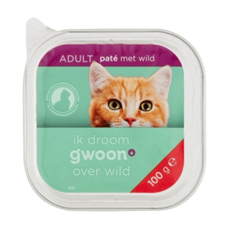 G'woon Adult Paté met Rund 100 g