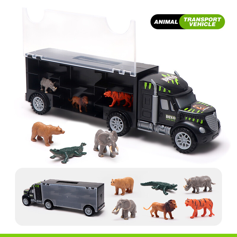 Mini Tractor Animal Transport Truck (with Storage and Scene Functions)